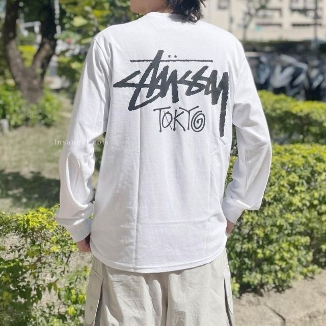 Stüssy 世界巡遊寬鬆長袖T恤（test)